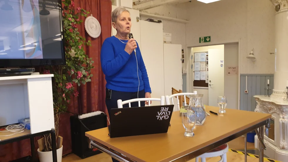 Karin Anttila gästade PRO Grönan.
