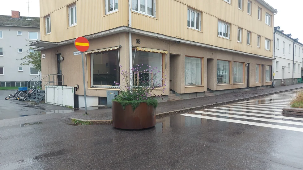 I hörnet av Oskarsgatan och Stålhagsgatan öppnar snart Hultsfreds nya tatueringsstudio.