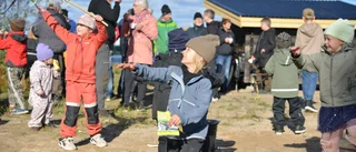 Stort firande med löplopp och korvgrillning