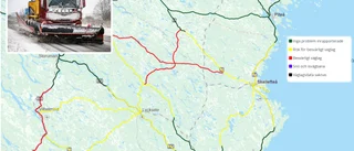 Vägarna runt Skellefteå: "Besvärligt"