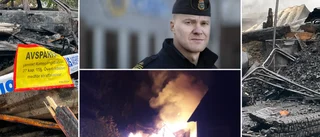 Skelleftepolisen jagar mordbrännare – spår och beslag kan ge svar