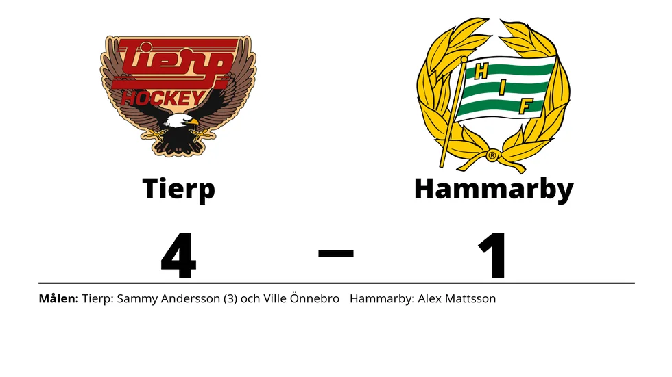 Tierps HK vann mot Hammarby IF
