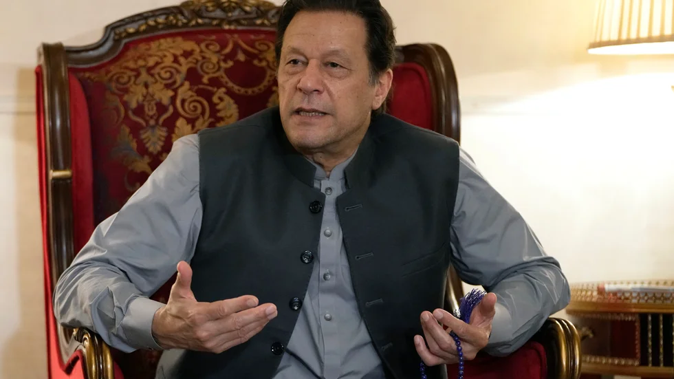 Pakistans tidigare premiärminister Imran Khan. Arkivbild.