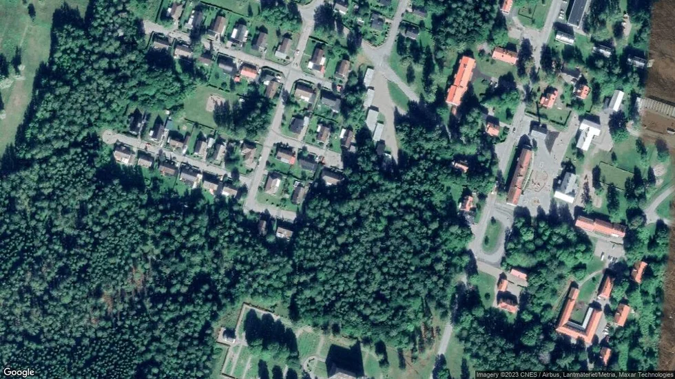 Området kring Åkerbergs Väg 6