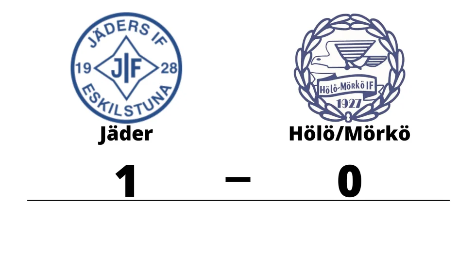 Jäders IF vann mot Hölö-Mörkö IF