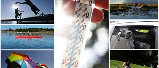 Väder: Upp mot 30 i stora delar av Norrbotten