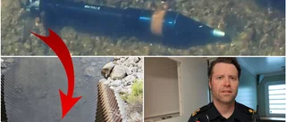 Fiskande barn hittade granat – bombgruppen kopplades in