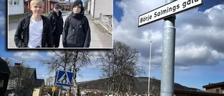 Börje Salmings gata – nu är skyltarna uppe