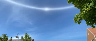 Ovanligt ljusfenomen över Östergötland