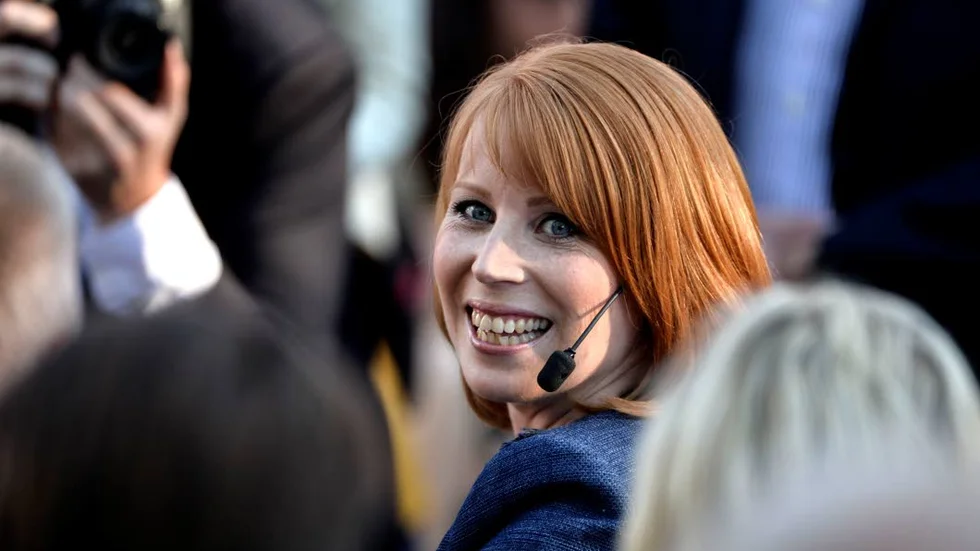 Annie Lööf. I dag inleds Centerns kommundagar i Karlstad.