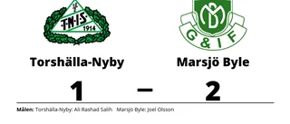 Ali Rashad Salih enda målskytt när Torshälla-Nyby föll