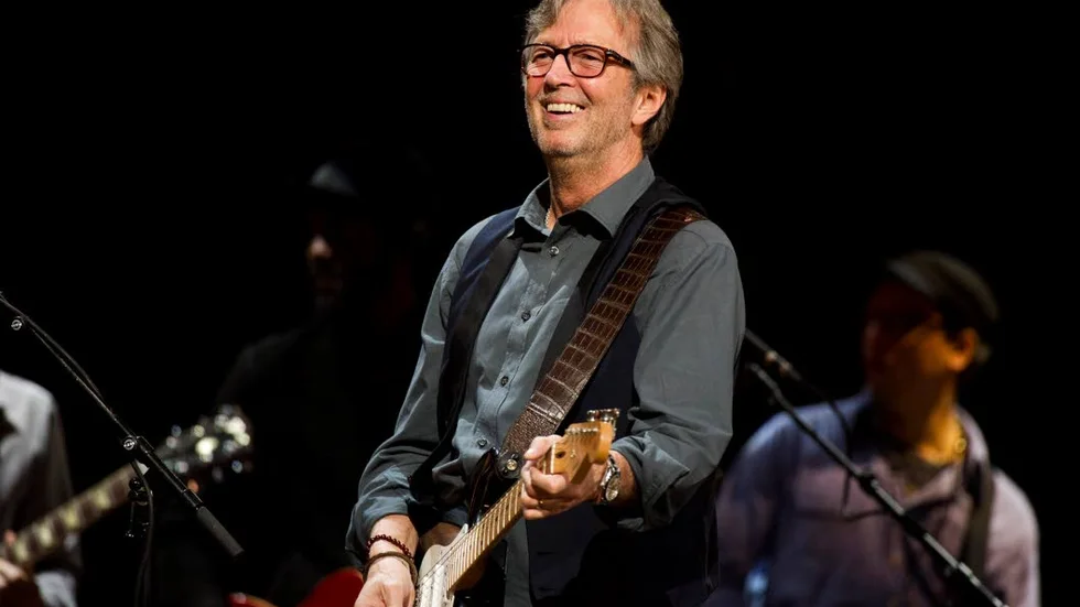Slowhand. Eric Clapton lever upp till sitt gamla smeknamn även nu.