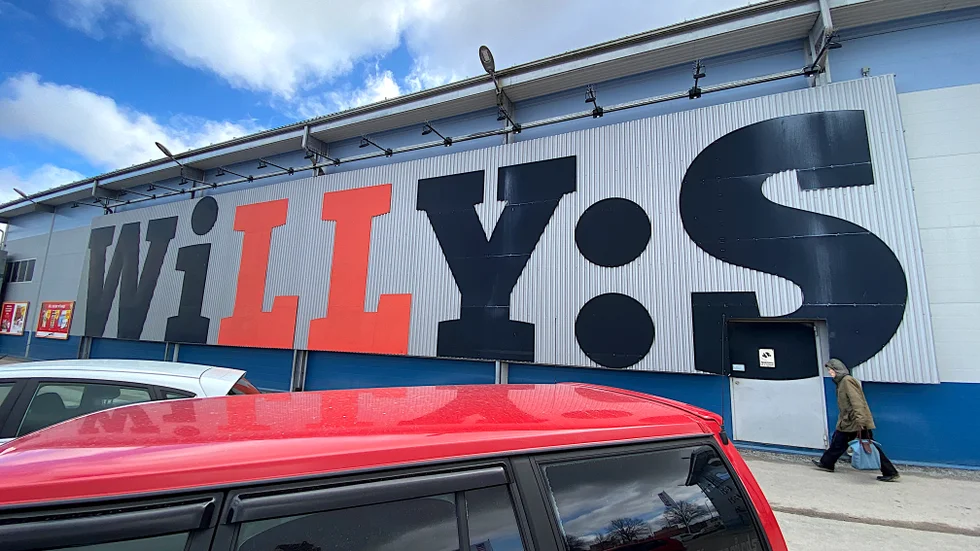 Willys butik i Enköping klarade inspektionen idag. "Allt var rent och snyggt och inga fåglar syns till".