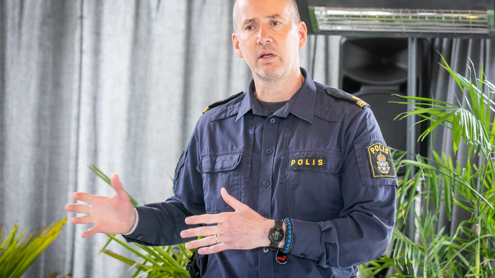 Conny Johansson, kommunpolis, är positiv till den nya lagstiftningen: ”Jag tror den kan bli viktig i kampen mot narkotikan.”