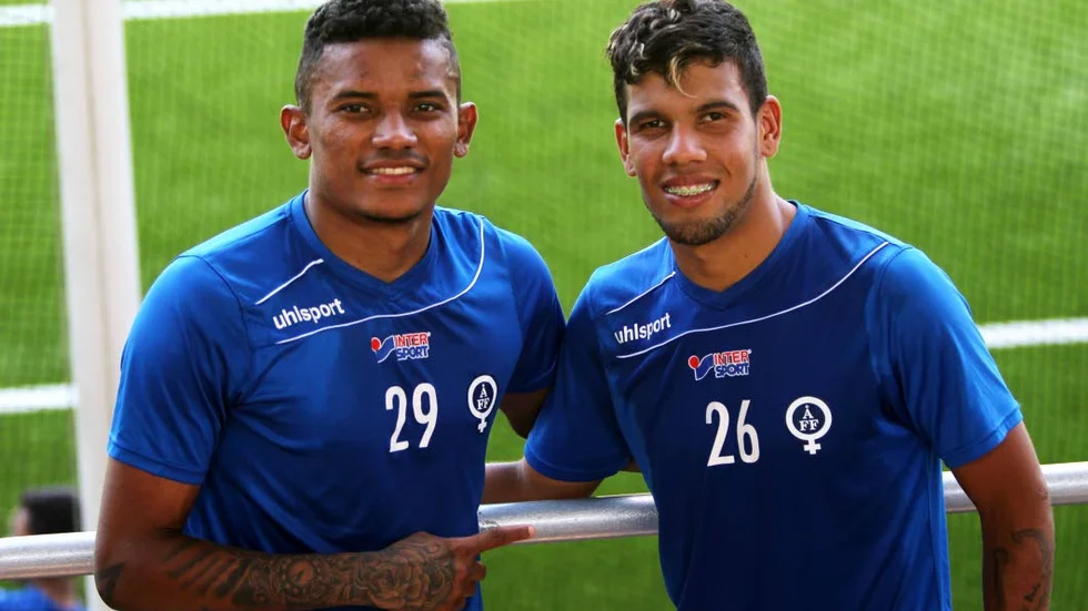 Luis Soares och Paulo Vyctor.