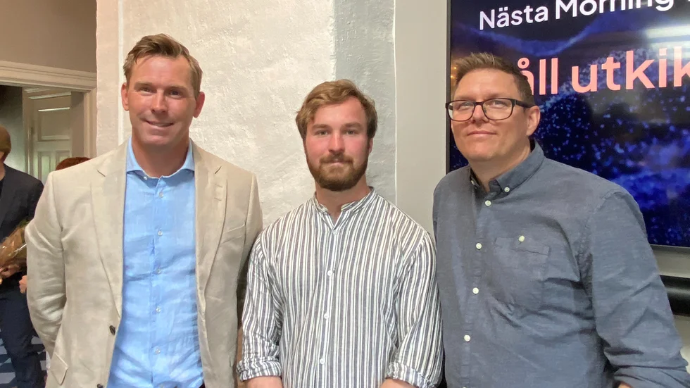 Panelen bestod av Johan Varenius, verksamhetsledare på Agro Sörmland, Erik Molitor, utvecklingsingenjör maskininlärning på SSAB och Peter Lövgren, lärare i Oxelösund & föreståndare på KomTek.