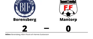 Seger för Borensberg i toppmötet med Mantorp