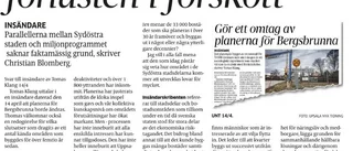 Provocerande påståenden av Blomberg