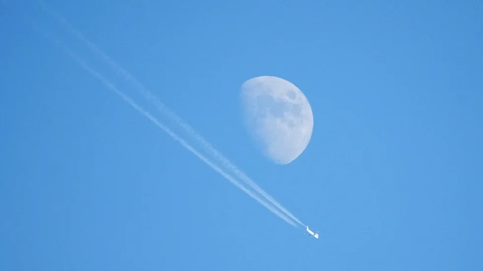 Trots klimatfrågan och ekonomisk oro lyfter flygvinsterna oväntat mycket. Arkivbild.