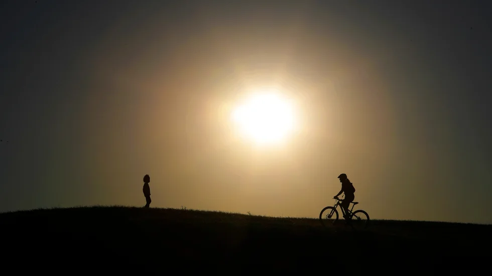 Mannen på cykeln hävdade att han hade hittat den. Nu har han dömts för häleri.