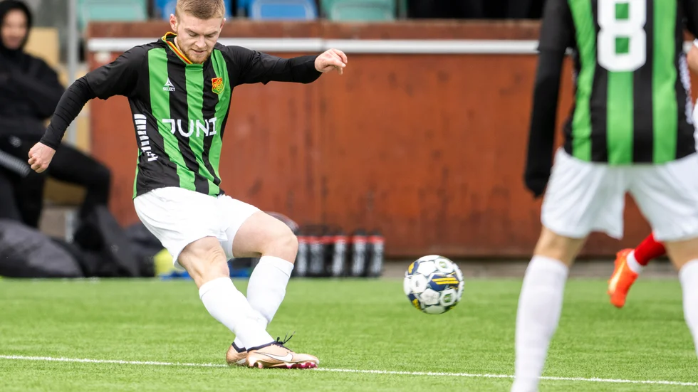 Dino Salihovic var tillbaka i startelvan för Gais i tisdagens bortamatch mot Sundsvall.