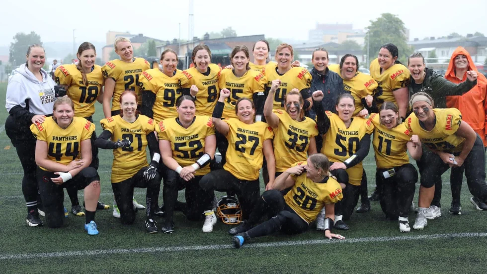 Bilden är från Panthers vinst mot Västerås för två veckor sedan.