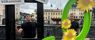 Nu byggs sommargågatan i Linköping upp igen