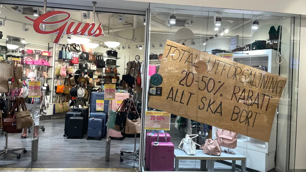 Guns Väskor lämnar S:t Per Gallerian efter 53 år.
