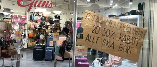 Anrika Uppsalabutiken stänger – säljer ut lagret: "Jävligt tungt"