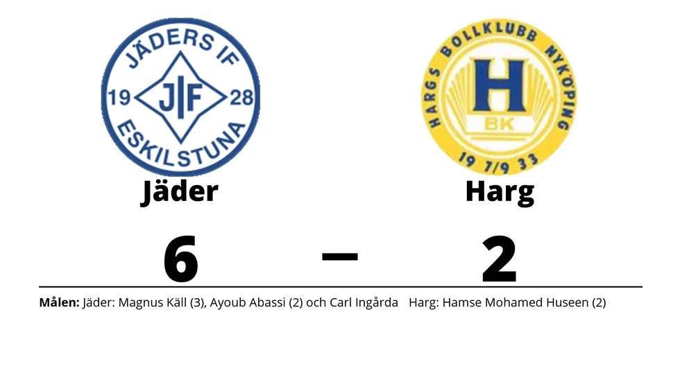 Jäders IF vann mot Hargs BK