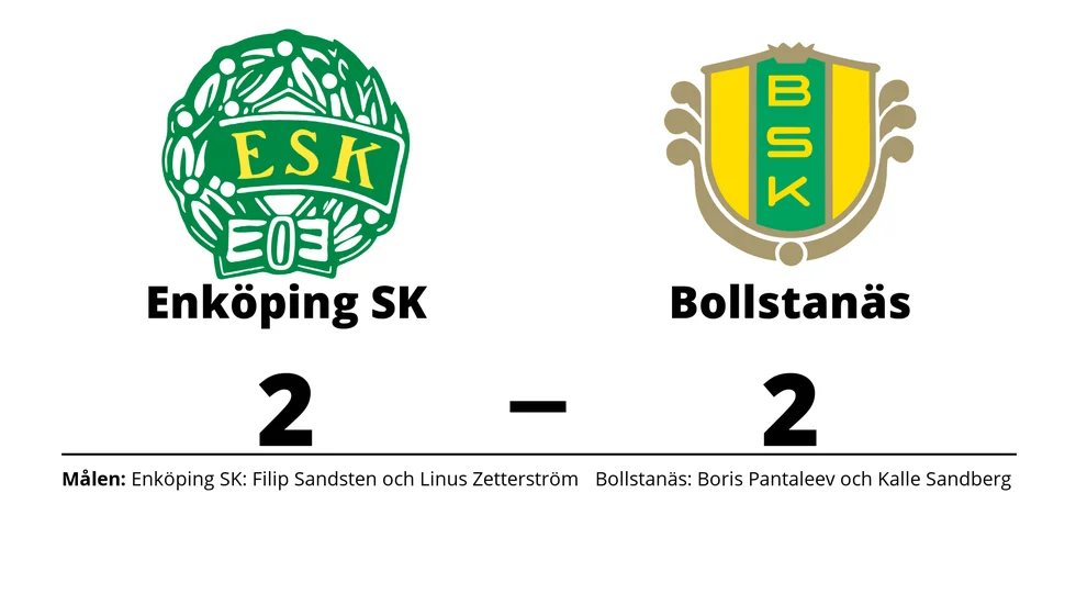 Enköpings SK FK spelade lika mot Bollstanäs SK