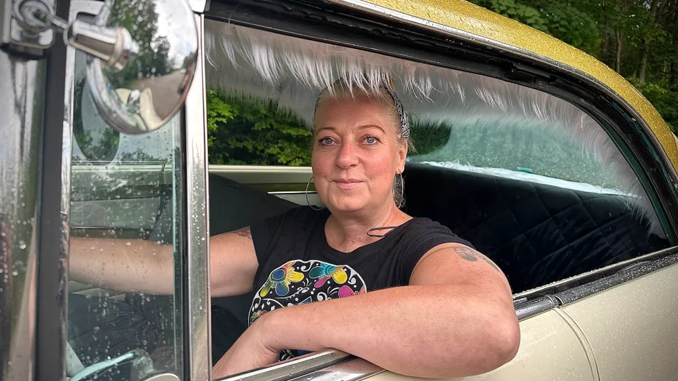 Marie Johansson fann lyckan år 2020 i en annons på Blocket. Samma dag hon såg bilen, åkte hon tillsammans med hennes pappa till Sala för att köpa den.