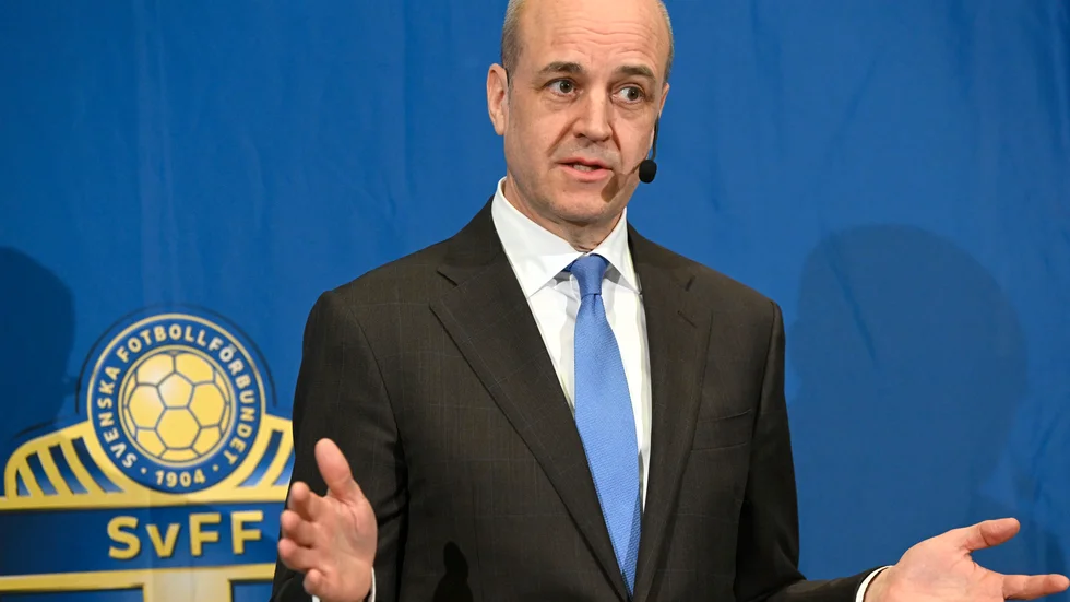 Fredrik Reinfeldt är ordförande för Svenska fotbollförbundet