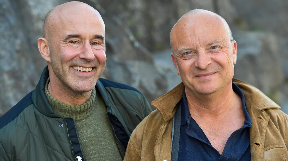 Mark Levengood och Jonas Gardell gifte sig 2011 och har två barn ihop. Arkivild.