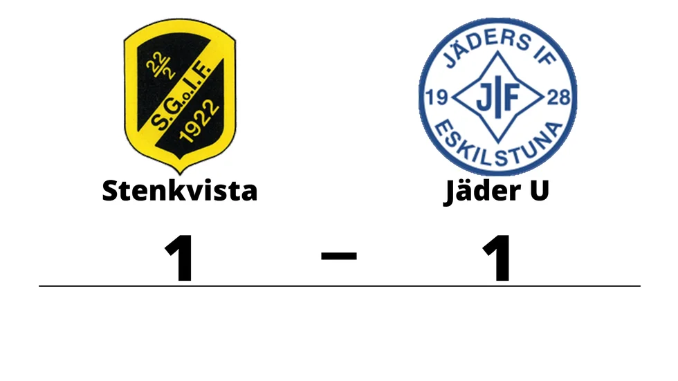 Stenkvista GoIF spelade lika mot Jäders IF U