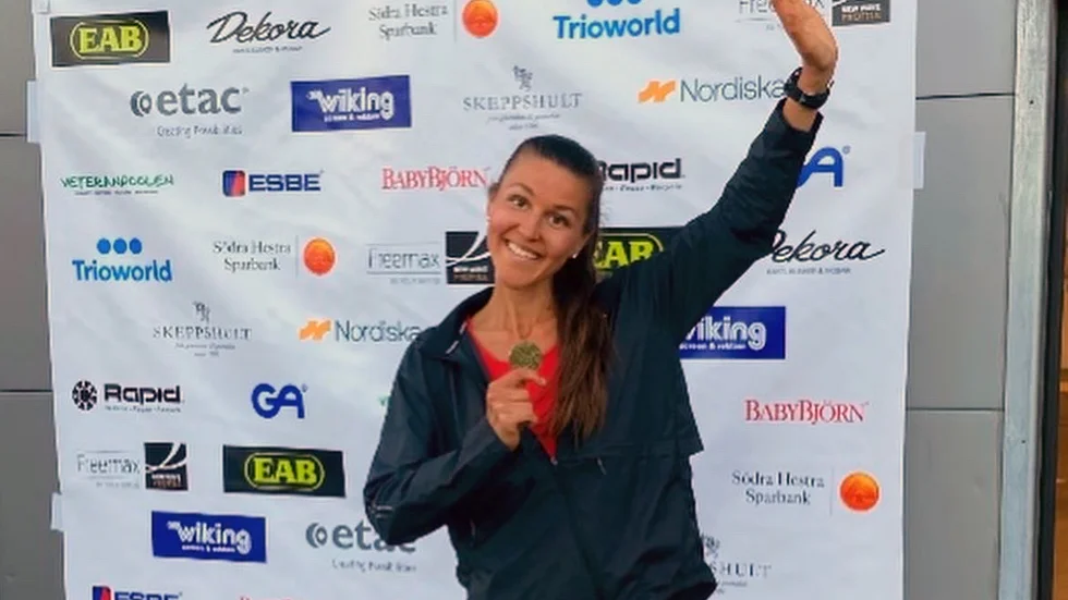 Carolina Johnson tog SM-brons.