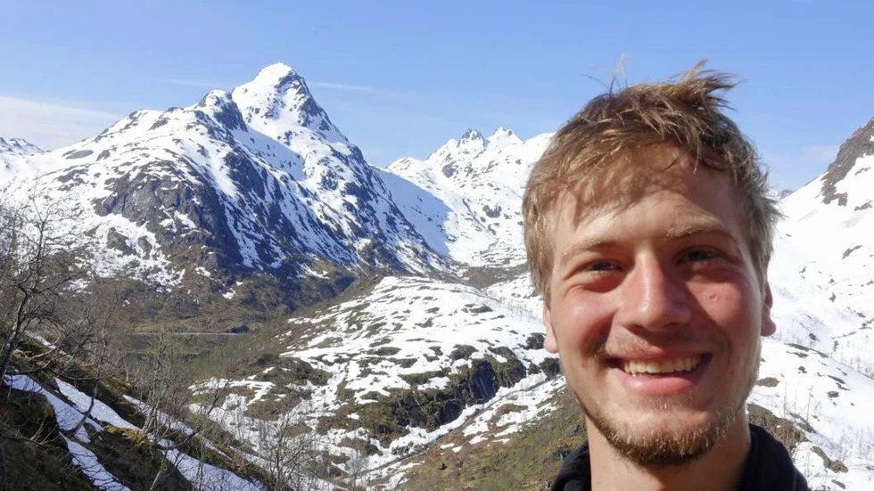 luleåbo. Aron Widforss brinner för friluftsliv och vill visa sin bild av Sverige till följarna.