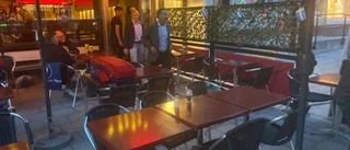 Statsministern dök upp i Enköping
