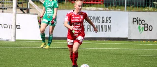 Skelleftetjejen provtränar med elitettan-klubb