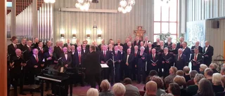 En strålande manskörkonsert