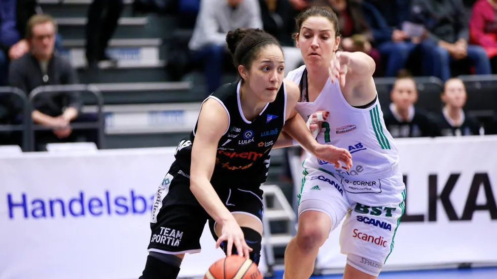 Chastity Reeds Luleå Basket behåller andraplatsen i tabellen.