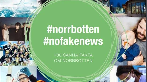 Region Norrbotten har samlat 100 sanna fakta om allt mellan himmel och jord, både smått och riktigt stort.
