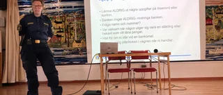 Polis informerade om bedrägerier mot äldre
