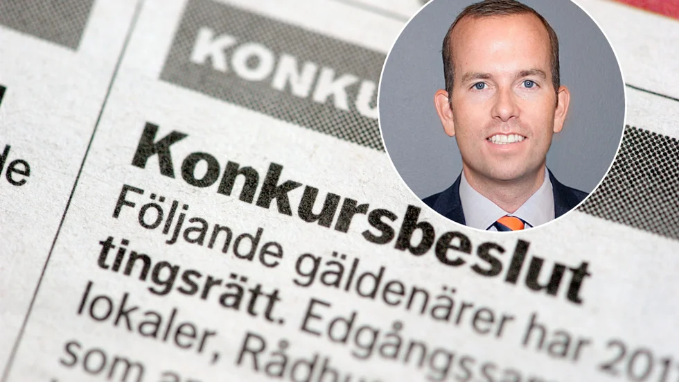 Karl Stjerna är vd på kreditupplysningsföretaget Syna.