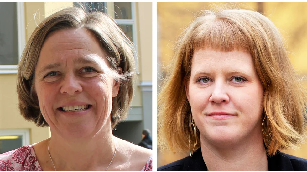 Lotta Bäckman (S) ordförande i kultur- och fritidsnämnden och Josefine Nyström, distriktschef för Ibn Rushd öst. Nu är frågan om bidrag till studieförbundet åter uppe på dagordningen.