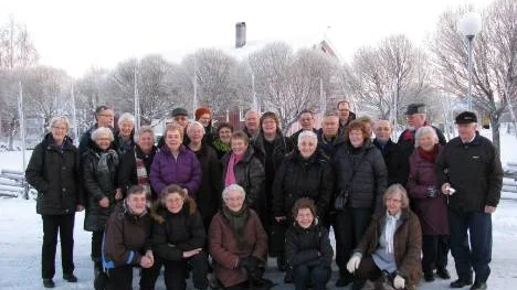 Hela gruppen nordister från Alta.