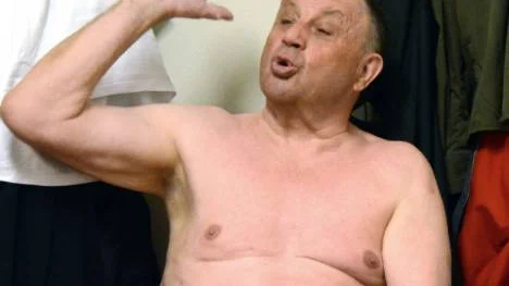 Göran Asp är van att hålla låda och har alltid något att inflika i diskussionen.FOTO: Hans Sternlund