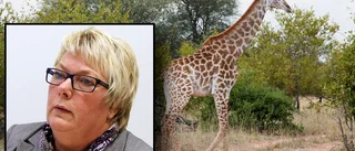 Hon deltog i safariresan