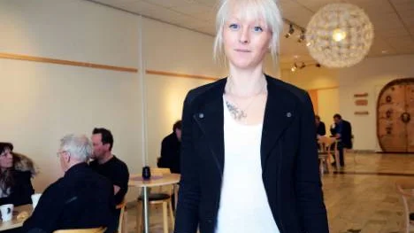 Maria Ragnestam, projektledare Konstmuseet i norr, hoppas att seminaret ska ruska liv i frågan om ett länskonstmuseum i Kiruna. "Det är viktigt att fundera på vad man vill med det här projektet", säger hon.FOTO: Maria Unga