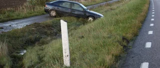 En till sjukhus efter olycka